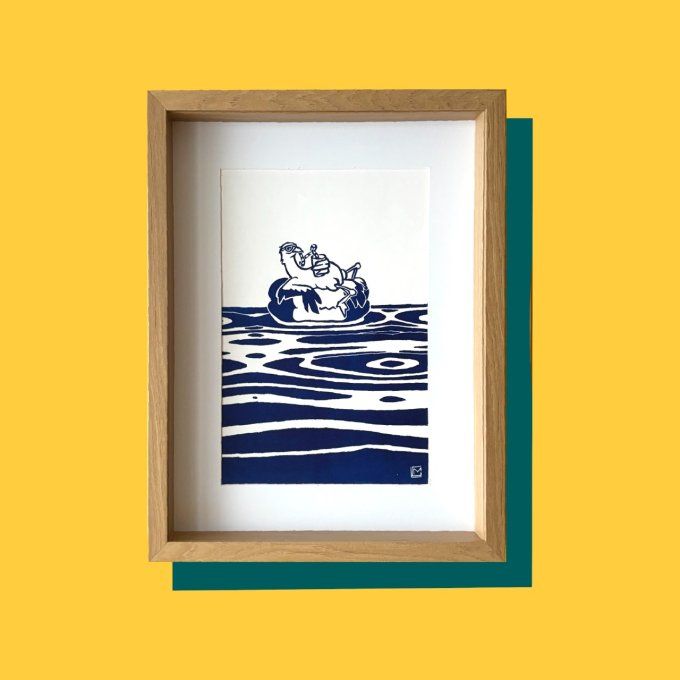 Goéland à la plage